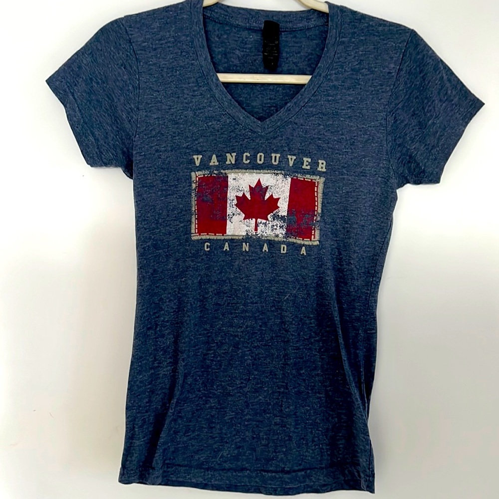 Vancouver Canada V-Neck Tee.